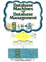 DATABASE MACHINES AND DATABSE MANAGEMENT PDF电子版封面 0131960318