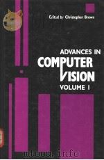 ADVANCES IN COMPUTER VISION VOLUME 1 PDF电子版封面 0898596483