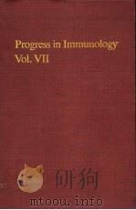 PROGRESS IN IMMUNOLOGY VOL.Ⅶ PDF电子版封面 3540510532