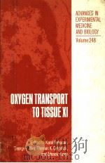 OXYGEN TRANSPORT TO TISSUE XI（ PDF版）