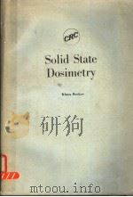 CRC SOLID STATE DOSIMETRY KLAUS BECKER（ PDF版）