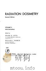 RADIATION DOSIMETRY  SECOND EDITION VOLUME Ⅱ（ PDF版）