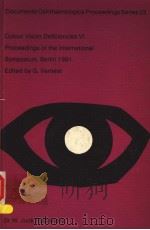 COLOUR VISION DEFICIENCIES 6 PDF电子版封面 9061937299 G.VERRIEST