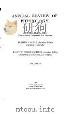 ANNUAL REVIEW OF PHYSIOLOGY VOLUME 32 1970（ PDF版）