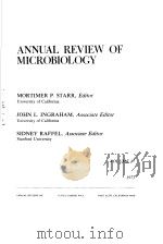 ANNUAL REVIEW OF MICROBIOLOGY VOLUME 27 1973（ PDF版）