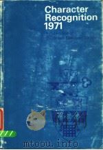 CHARACTER RECOGNITION 1971（ PDF版）