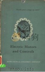ELECTRIC MOTORS AND CONTROLS PDF电子版封面