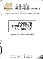 PAPERS AND PRESENTATIONS OF DIGITAL EQUIPMENT COMPUTER USERS SOCIETY PDF电子版封面