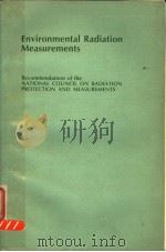 ENVIRONMENTAL RADIATION MEASUREMENTS PDF电子版封面