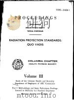 RADIATION PROTECTION STANDARDS:QUO VADIS VOLUME 3 PDF电子版封面 THOMAS F.MANCUSO BARKEV S.SAN