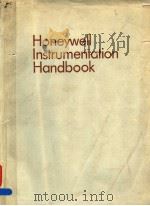 HONEYWELL INSTRUMENTATION HANDBOOK PDF电子版封面