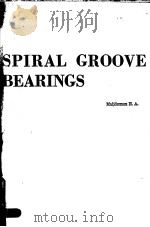 SPIRAL GROOVE BEARINGS PDF电子版封面 E.A.MUIJDERMAN