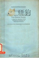 ICRP PUBLICATION 15 PROTECTION AGAINST IONIZING RADIATION FROM EXTERNAL SOURCES PDF电子版封面