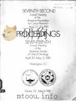 PROCEEDINGS VOLUME 22 PDF电子版封面