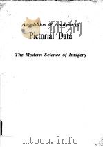 ACQUISTITION & ANALYSIS OF PICTORIAL DATA THE MODERN SCIENCE OF IMAGERY VOLUME 48 PDF电子版封面