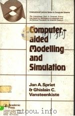 COMPUTER-AIDED MODELLING AND SIMULATION PDF电子版封面 0126590508 JAN A.SPRIET AND GHISLAIN C.VA