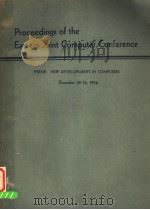 PROCEEDINGS OF THE EASTERN JOINT COMPUTER CONFERENCE DECEMBER 10-12 1956 PDF电子版封面
