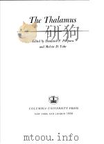 THE THALAMUS PDF电子版封面 DOMINICK P.PURPURA AND MELVIN