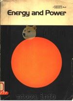 ENERGY AND POWER PDF电子版封面 0716709392 W.DH.FREEMAN AND COMPANYSAN FR