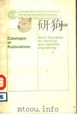 CATALOGUE OF PUBLICATIONS PDF电子版封面