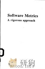 SOFTWARE METRICS A RIGOROUS APPROACH     PDF电子版封面  0442313551  NORMAN E.FENTON 