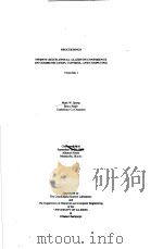 TWENTY-SIXTH ANNUAL ALLERTON CONFERENCE ON COMMUNICATION,CONTROL,AND COMPUTING VOLUME 1 PDF电子版封面