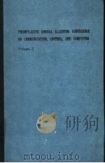 TWENTY-SIXTH ANNUAL ALLERTON CONFERENCE ON COMMUNICATION,CONTROL,AND COMPUTING VOLUME 2 PDF电子版封面