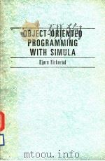 OBJECT-ORIENTED PROGRAMMING WITH SIMULA PDF电子版封面 0201175746 BJORN KIRKERUD