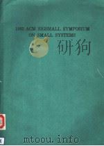 1985 ACM SIGSMALL SYMPOSIUM ON SMALL SYSTEMS PDF电子版封面 0897911547