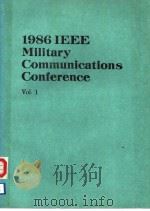 1986 IEEE MILITARY COMMUNICATIONS CONFERENCE  VOLUME 1（ PDF版）