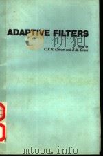 ADAPTIVE FILTERS PDF电子版封面 C.F.N.COWAN AND P.M.GRANT