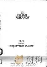 PL/I LANGUAGE PROGRAMMER'S GUIDE PDF电子版封面