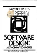 SOFTWARE DESIGN:METHODS & TECHNIQUES PDF电子版封面 0917072197 LAWRENCE J.PETERS