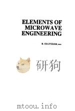 ELEMENTS OF MICROWAVE ENGINEERING PDF电子版封面 R.CHATTERJEE
