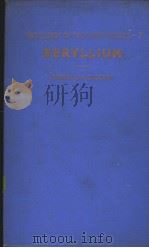 BERYLLIUM PDF电子版封面 G.E.DARWIN AND J.H.BUDDERY