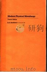 MODERN PHYSICAL METALLURGY FOURTH EDITION PDF电子版封面 0408710500 R.E.SMALLMAN