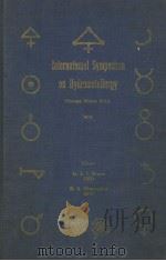 INTERNATIONAL SYMPOSIUM ON HYDROMETALLURGY（ PDF版）