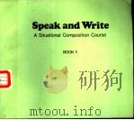 SPEAK AND WRITE BOOK 1（ PDF版）