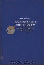 WORDMASTER DICTIONARY PDF电子版封面 MARTIN H.MANSER AND NIGEL D.TU