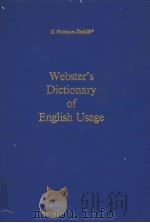 WEBSTER‘S DICTIONARY OF ENGLISH USAGE（ PDF版）