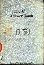 THE C++ ANSWER BOOK PDF电子版封面 0201114976 TONY L.HANSEN