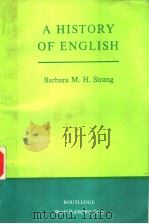 A history of English PDF电子版封面 Barbara M. H.