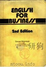 ENGLISH FOR BUSINESS 2ND EDITION（ PDF版）