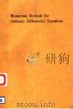 LECTURE NOTES IN MATHEMATICS 1386 NUMERICAL METHODS FOR ORDINARY DIFFERENTIAL EQUATIONS PDF电子版封面 0387514783 A.DOLD B.ECKMANN A.BELLEN C.