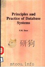 PRINCIPLES AND PRACTICE OF DATABASE SYSTEMS PDF电子版封面 0333370996 S.M.DEEN
