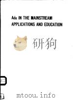 ADA IN THE MAINSTREAM:APPLICATIONS AND EDUCATION PDF电子版封面 JOSEPH P.JOHNSON