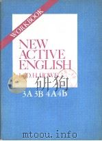 WORKBOOK NEW ACTIVE ENGLISH 3A 3B 4A 4B PDF电子版封面 D.H.HOWE
