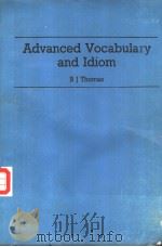 ADVANCED VOCABULARY（ PDF版）