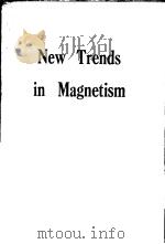NEW TRENDS IN MAGNETISM PDF电子版封面 MAURICIO D.COUTINHO-FILHO SER