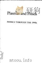PLASMAS AND FLUIDS PDF电子版封面